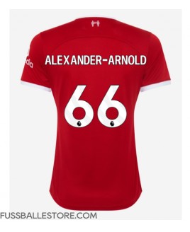 Günstige Liverpool Alexander-Arnold #66 Heimtrikot Damen 2023-24 Kurzarm
